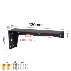 Pièces d'estampage en tôle support de <span class=keywords><strong>suspension</strong></span> en forme de L support d'angle cadre de quincaillerie de meubles - Product Image 6