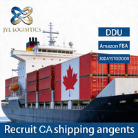 Agente de carga, transporte de mercancías, envío puerta a puerta, envío marítimo a Canadá, tarifas, agente de exportación, agente de aduanas
