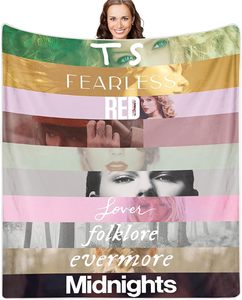Manta de franela de <span class=keywords><strong>cantante</strong></span> personalizada, regalo estampado de Jacquard supersuave para amantes de la música <span class=keywords><strong>country</strong></span>, estilo de punto - Product Image 4