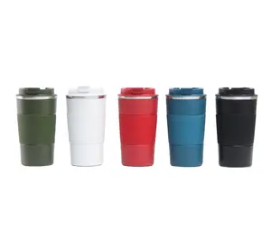 2023 New Items Stainless Steel Tumbler with Opener Vacuum Insulated Travel Mug Double Wall Coffee Cup