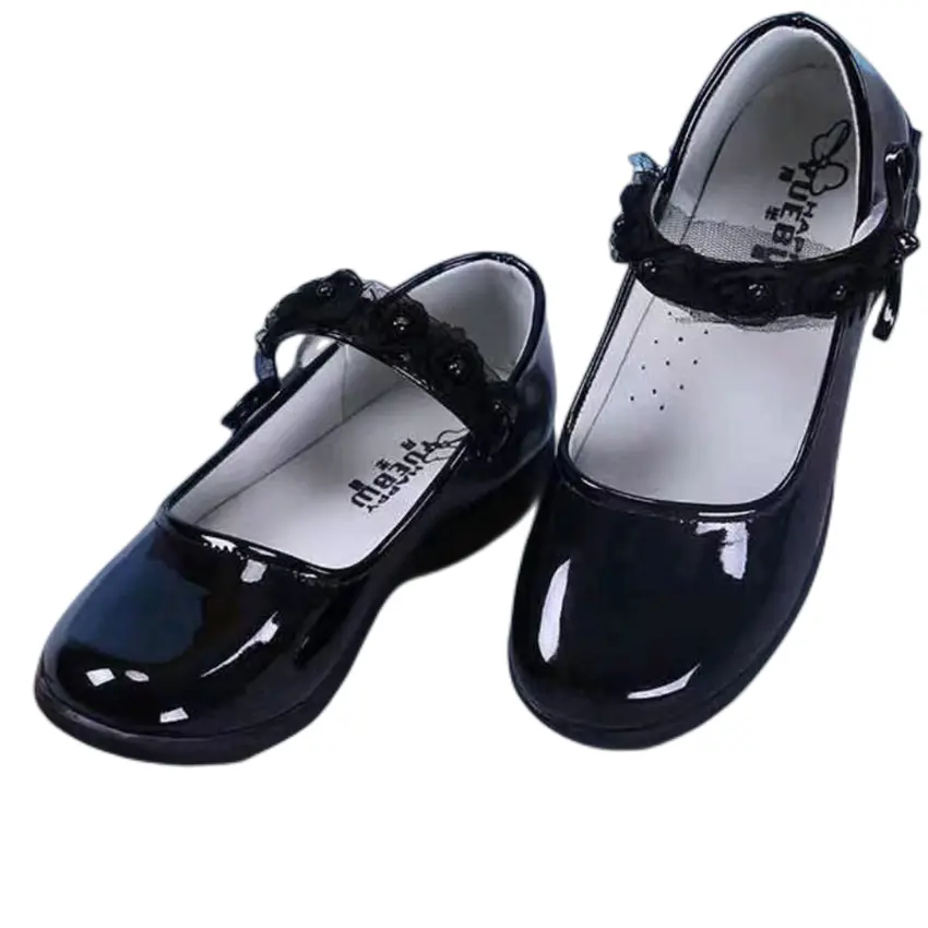 Cô Gái Mary Jane Giày Cô Gái Phẳng Trường Shoessize Giày Mùa Hè Bãi Biển Slide Dép Girlsdress Giày