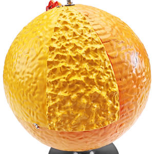 Modelo de la Estructura Interna del Sol, PVC, 32 cm, para Uso Didáctico, Modelo Anatómico para Estudiantes, Instrumento de Geografía, Material Didáctico, Marca Yulin - Product Image 3