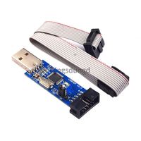 USBASP USBISP AVR Progmer USB ISP USB ASP AT8 AT128 Support Win7 64 progmable controller