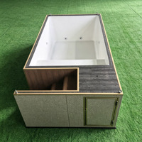 Piscine préfabriquée à installation rapide, piscine modulaire de luxe hors sol pour le plaisir familial dans la cour