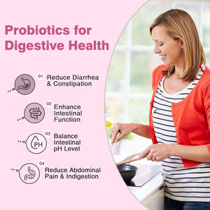 Le migliori capsule probiotiche di vendita con 120 miliardi di CFU e multivitaminici migliorano la funzione intestinale aiutano a bilanciare il livello di pH intestinale - Product Image 5