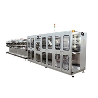 Machine de fabrication de lingettes humides entièrement automatique avec équipement de pliage et de coupe
