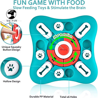 Mangkuk Makan Hewan Peliharaan Silikon Ramah Lingkungan Grosir, Hiburan Mandiri dengan Fitur Puzzle Interaktif, Warna Hijau dan Gaya Menyenangkan untuk Hewan Peliharaan