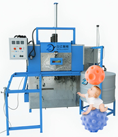 Machine de rotomoulage de jouets semi-automatique pour Pvc gonflable Chuchu Machine de jouet à presser pour thermoformage Machine à vide pour Pvc
