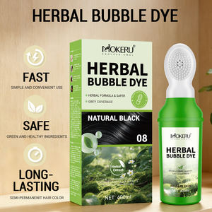 Mokeru Bubble Dyeing / Peigne colorant 28 couleurs pour coloration en une seule étape, shampoing capillaire avec peigne - Product Image 3