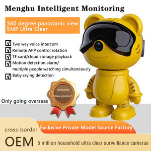 Không dây ứng dụng điều khiển màn hình bé Wifi Camera giám sát tại nhà trong nhà màn hình chăm sóc trẻ em hai chiều liên lạc báo động khóc cho bé - Product Image 3