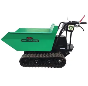 ANT Électrique Mini Track Dumper Puissance Brouette Roue Brouette Convoyeur Dumper Camion Déchargeur