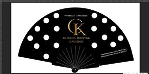 Abanico de mano de plástico PP negro con diseño de letras de PVC inspirado en el amor, modelo para decoración del hogar, negocios, Feng Shui, religioso - Product Image 4