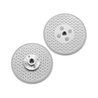 Disque de meulage diamanté pour meuleuse d'angle, disque de meulage diamanté plat à filetage M14 pour le polissage de la pierre, du béton, du marbre et du granit