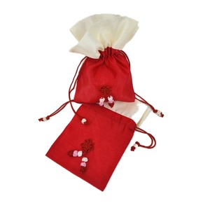 Toiletry Bag Travel Makeup Organizer with Embroidered Design Portable <b>Storage</b> Pouch Lightweight Fabric Cosmetic Bag Korean - Product Image 6