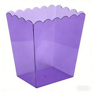 Seau à Popcorn Géant, Contenants en Plastique Rouge Festonnés pour <span class=keywords><strong>Traiteur</strong></span>, Contenants en Plastique Festonnés Thème Pâques - Product Image 4