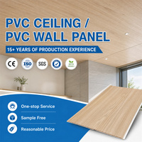 Panel de Techo de PVC Impermeable en Forma de C, Revestimiento de Techo para Baño Resistente a la Humedad, Panel de Techo Interior Resistente al Fuego