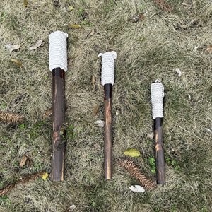 Torche à main de longue durée pour le camping pour la remise des diplômes de Noël Éclairage du <span class=keywords><strong>nouvel</strong></span> <span class=keywords><strong>an</strong></span> Bougies en bois de cire de paraffine à main - Product Image 5