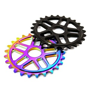 Pignon arrière réglable <span class=keywords><strong>BMX</strong></span> 25T, <span class=keywords><strong>roue</strong></span> à chaîne en alliage 7075 T6 anodisé CNC, composant de système de carrosserie de moto, neuf, garantie 6 mois - Product Image 5