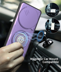 Coque de téléphone antichoc à chargement magnétique sans fil avec protection d'objectif coulissant anti-chute, modèle 2026, pour <span class=keywords><strong>HONOR</strong></span> 600 LITE - Product Image 3