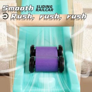 Montessori <b>Gifts</b> Early Developmental Hammer Car Ramp Race Track Toddler Toys for Baby Boys Girls - Product Image 3
