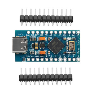 Modul <span class=keywords><strong>Pro</strong></span> Micro ATMEGA32U4 5V/16MHZ dengan <span class=keywords><strong>bootloader</strong></span> untuk <span class=keywords><strong>arduino</strong></span> <span class=keywords><strong>MINI</strong></span> USB/Micro USB/TYPE-C dengan header pin 2 baris UNTUK <span class=keywords><strong>arduino</strong></span> - Product Image 1