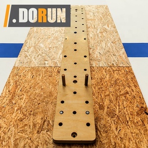 GYM <span class=keywords><strong>Fitness</strong></span> <span class=keywords><strong>Formation</strong></span> Solide D'escalade En Bois Panneau de Peg - Product Image 1