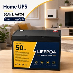 Batterie solaire LiFePO4 12,8 V 50 Ah, batterie lithium à cycle profond pour stockage d'énergie solaire, système hors réseau - Product Image 6