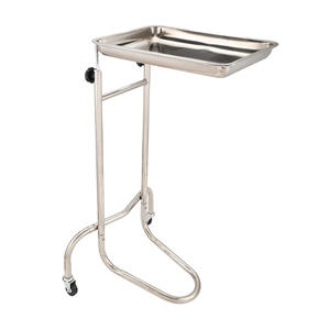 Soporte de bandeja de instrumentos OLF quirúrgicos para hospitales médicos móviles de acero inoxidable - Product Image 2