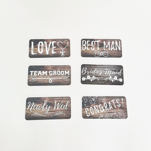 Letrero de tablero de PVC rígido personalizable para cumpleaños Ramadán Diwali accesorios de fiesta de Pascua Navidad <span class=keywords><strong>Año</strong></span> <span class=keywords><strong>Nuevo</strong></span> boda decorativa - Product Image 2