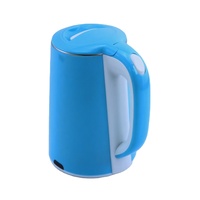 Bouilloire électrique portative de base de rotation de l'acier inoxydable 2.3L de haute qualité en plastique de 360 degrés pour le ménage de voyage d'hôtel
