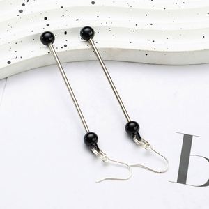 Handmade Beaded Earrings for Women Long <b>Drop</b> Design Lightweight Luxury Custom Jewelry Gift - Product Image 2