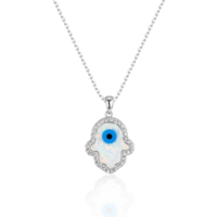 Collier de luxe en gros, en argent 925, opale synthétique 6A, zircons, plaqué or 18 carats et rhodium, pendentif, fournisseur de bijoux pour femmes