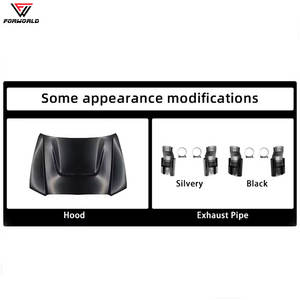 Fabrication pour <span class=keywords><strong>Dodge</strong></span> <span class=keywords><strong>Charger</strong></span> 08-14 SRT Kit de carrosserie complet avec calandre de pare-chocs avant et arrière Articles en état neuf- - Product Image 4