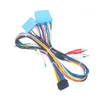 Harnais de câbles pour lecteur multimédia stéréo 16 broches pour Honda Accord 7G (2002-2007) Adaptateur de câble d'alimentation audio