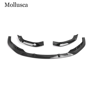 Kit d'accessoires pour pare-chocs avant en fibre de carbone style Série 5 G30 G38, lèvre avant, pelle avant, 2017-2020 - Product Image 3