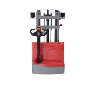 Forklift Elektrik Worui Professional Factory 4400 Lbs 2M Tinggi Angkat, Troli Bengkel, Model Walkie Full Elektrik - Product Image 3