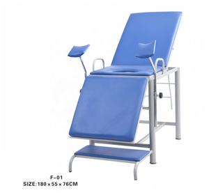 Table d'examen médical manuelle en acier inoxydable à prix d'usine pour clinique ou hôpital - Product Image 6