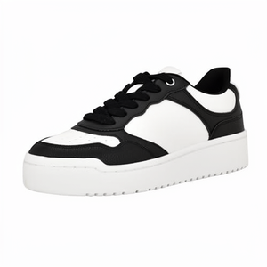Zapatillas Deportivas <span class=keywords><strong>Guess</strong></span> Miram para Mujer, con Cordones, Parte Superior Sintética, Negro/Blanco 003 - Product Image 1