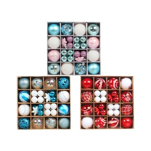 DAMAI Christmas Ornaments Set Shatterproof Christmas Tree Decorations Ball Hanging Ornament for Xmas Trees Holiday Party Decor - Product Image 5