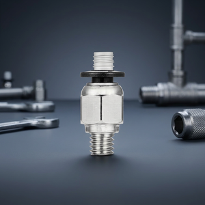 Connecteur pneumatique en aluminium argenté PC4-M6, nouvelle électrovanne, raccord rapide, 5 pièces pour usage industriel, tube PTFE de 4 mm - Product Image 3