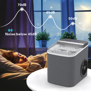 12Kg/24H Portable <b>Ice</b> Maker Self-Cleaning Countertop <b>Ice</b> <b>Machine</b> 2 Sizes <b>Ice</b> Cubes for Home Kitchen Office Bar Party In - Product Image 4