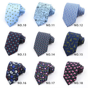 Poliéster Novela Química <span class=keywords><strong>matemática</strong></span> Constelación Instrumento musical Diseño animal Corbata de ocio para hombres - Product Image 3