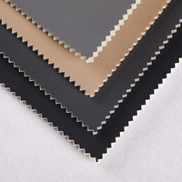 Tissu de rembourrage de siège tissé artificiel Dingxin100r 2023 collé Cuir uni d'origine avec mousse et maille PVC Dingxin garanti