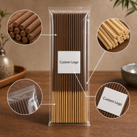Bâtons d'encens en bois indien parfumés sur mesure avec boîte cadeau pour l'aromathérapie