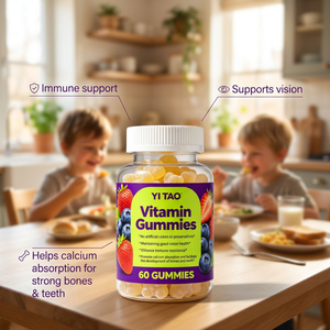 Private Label/OEM ODM Kids Multivitamin GummiesVision Immune Support Help Calcium Absorption for Bone Teeth Health Low MOQ 50pcs - Product Image 5