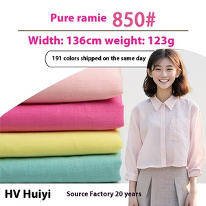 100% pur tissu de lin naturel respirant texturé Ramie pour chemises et artisanat vêtements tissus se vendent bien en Europe du Nord - Product Image 4