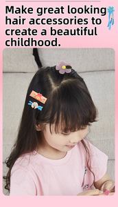 Kit d'activités créatives Kawaii DIY pour jeunes stylistes : fabrication de pinces à cheveux faites main, ensemble d'accessoires, jouets éducatifs pour enfants et adultes - Product Image 5