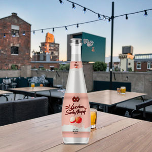 สินค้ามาใหม่ ขวดเครื่องดื่มค็อกเทลแก้วขนาด 300 มล. บรรจุภัณฑ์ปรับแต่งได้ตามแบรนด์ ได้รับการรับรองมาตรฐาน HACCP ปริมาณแอลกอฮอล์ 3.5% VOL รสชาติปรับแต่งได้ นานาชนิด - Product Image 6