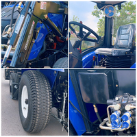Tracteur 4x4 Suprême 80 CV avec cabine climatisée, système hydraulique robuste, capacité de levage élevée pour les travaux agricoles modernes