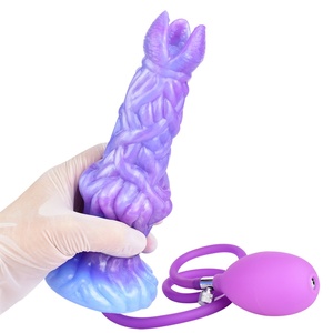 Juguetes sexuales YOCY: Ovipositor de silicona con bomba de aire para puesta de huevos, dildo hueco, plug anal, juguetes sexuales para mujeres - Product Image 3